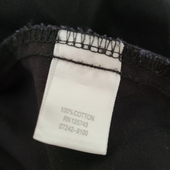 CJ Banks Black Cotton Maxi Skirt 30W Modest Yellowstone - Picture 7 of 7